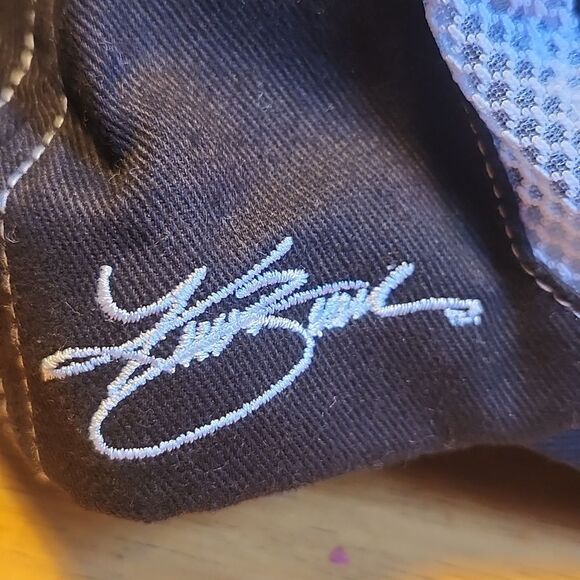 Nascar Haas 41 Kyle Busch Velcroback Hat - New - Picture 6 of 8